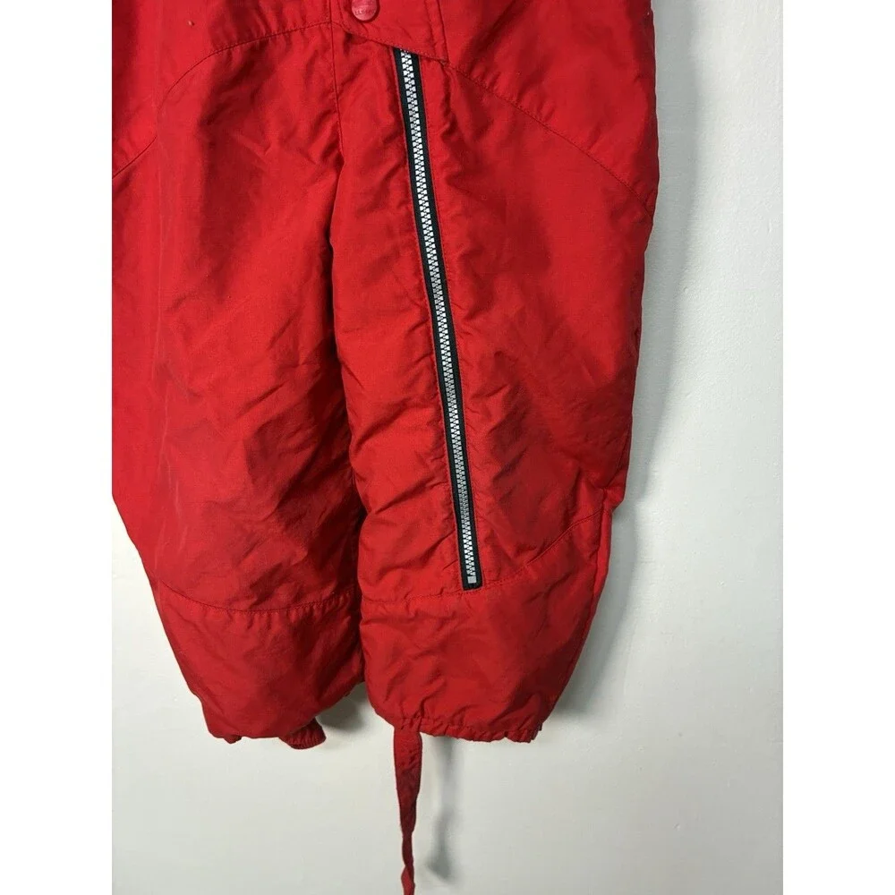 LL Kids Toddler 4T Red And Blue Snow Suit With Hoodie